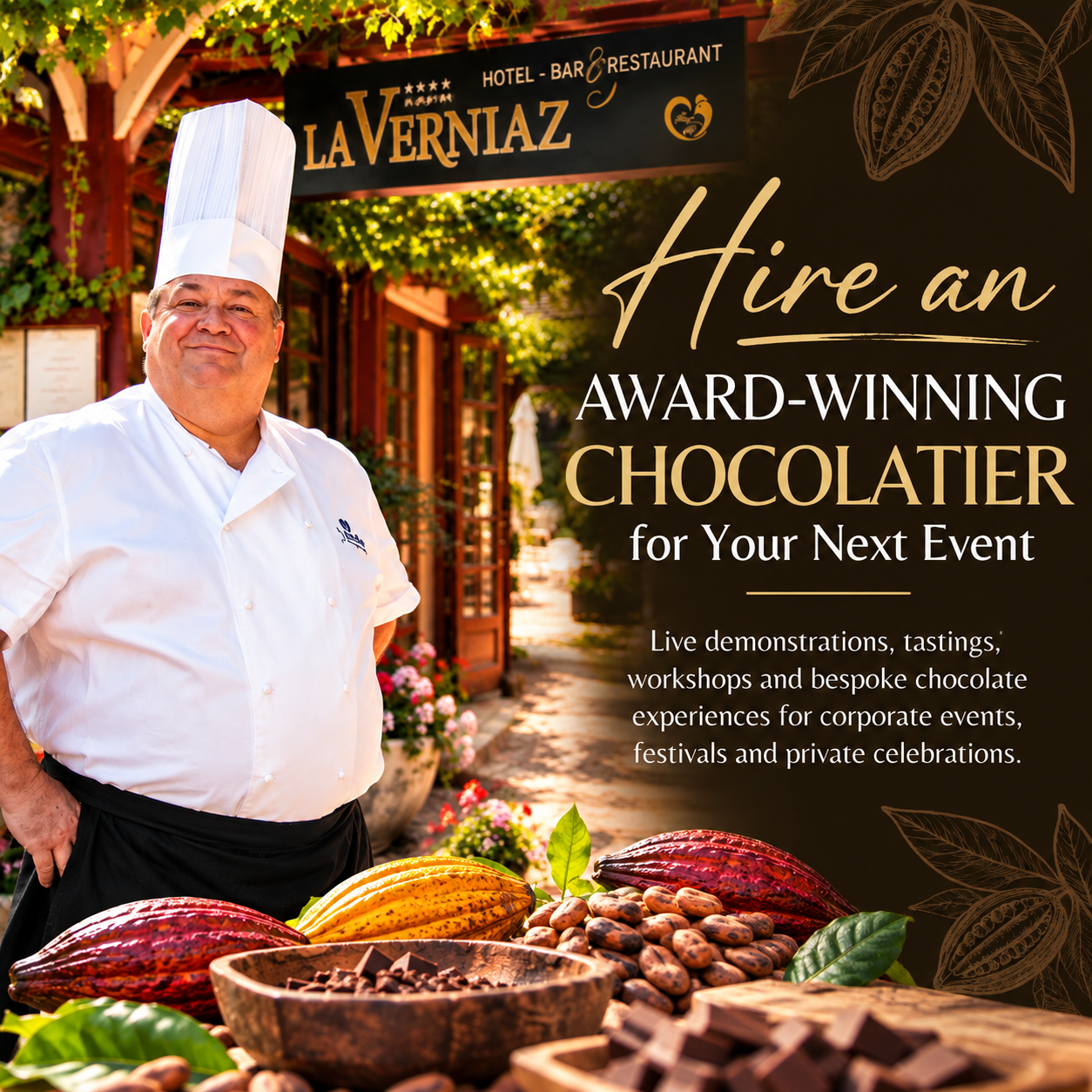hire a chocolatier